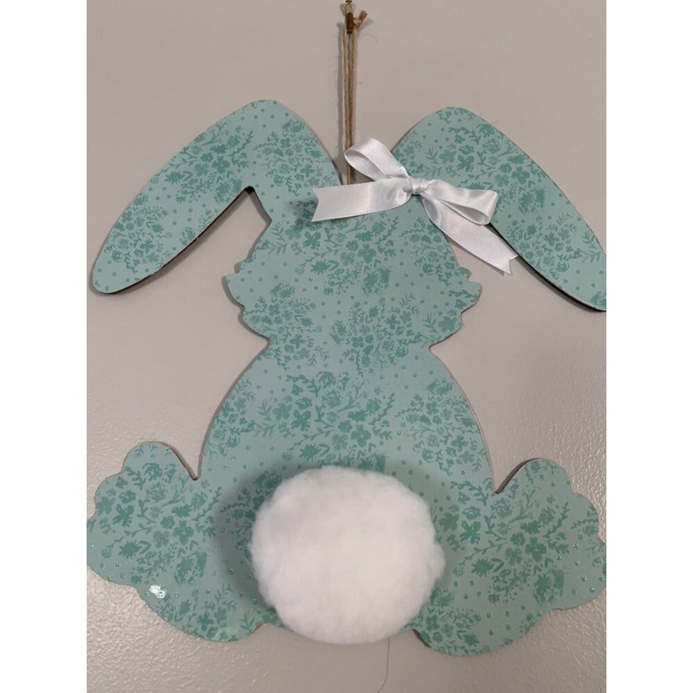 Wood Bunny Wall Decor